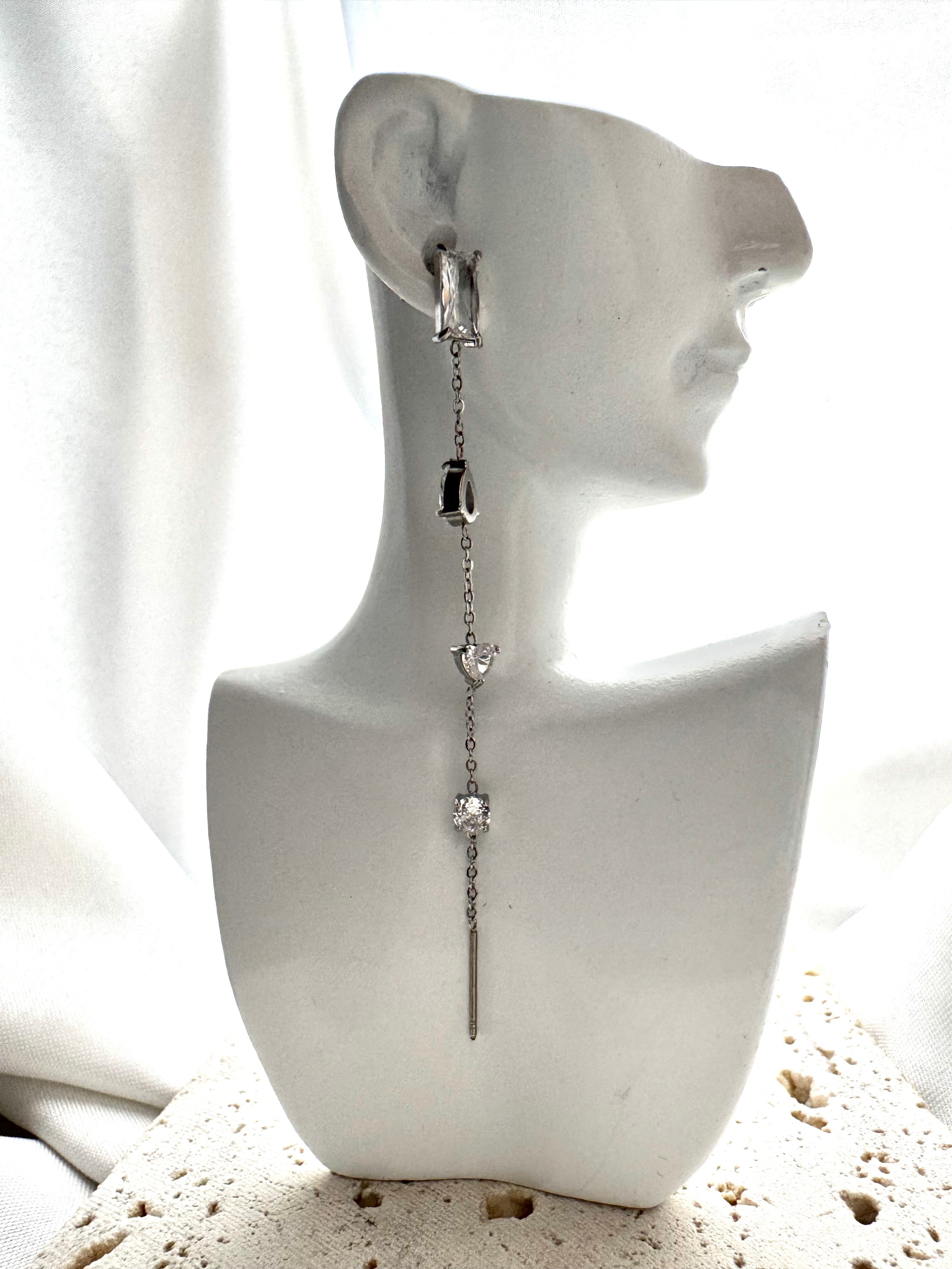 Mono-orecchini CRISTAL