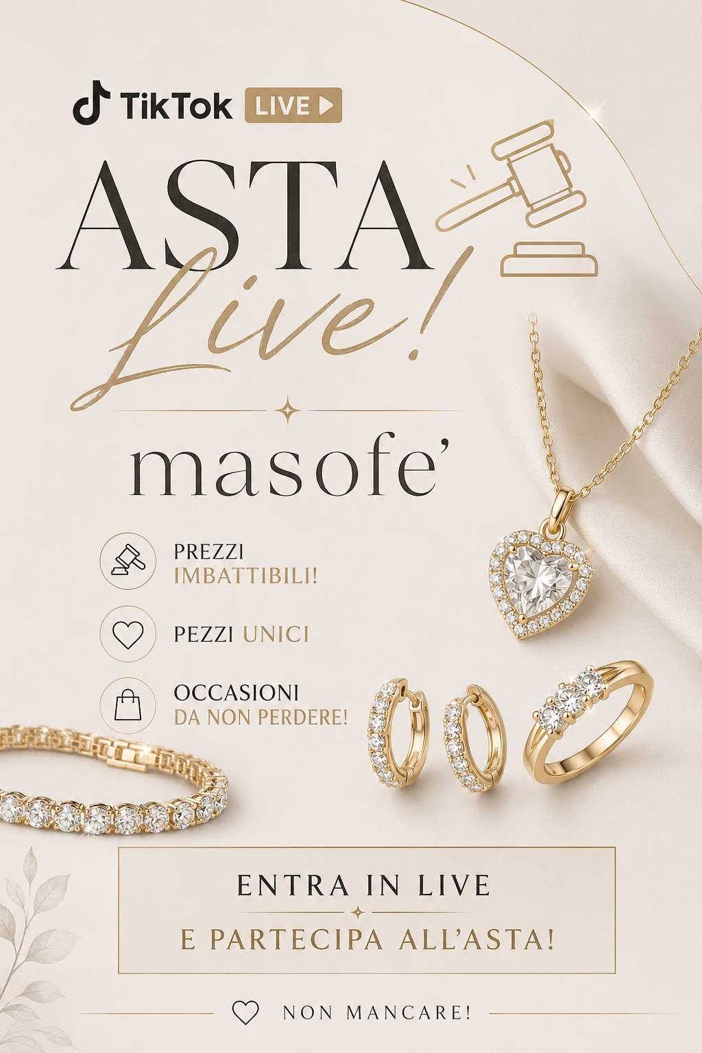 ASTA DI VARI GIOIELLI