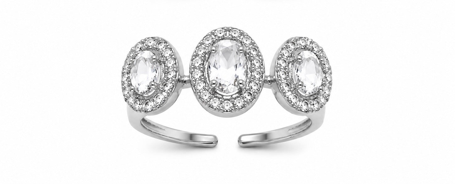 Anello TRILOGY OVALE