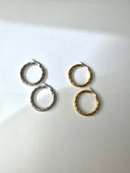 Orecchini HOOP INTRECCIO 30mm