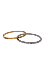 Bracciale rigido con zirconi