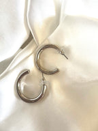 Orecchini TUBE HOOP 25mm