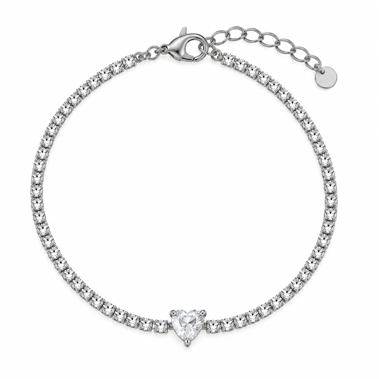Bracciale TENNIS CUORE