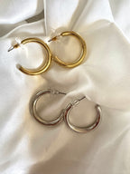 Orecchini TUBE HOOP 25mm