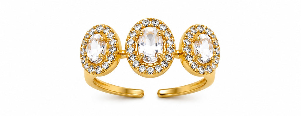 Anello TRILOGY OVALE
