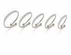 Set anelli ZIRCONIA