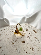 Anello FIORE VERDE