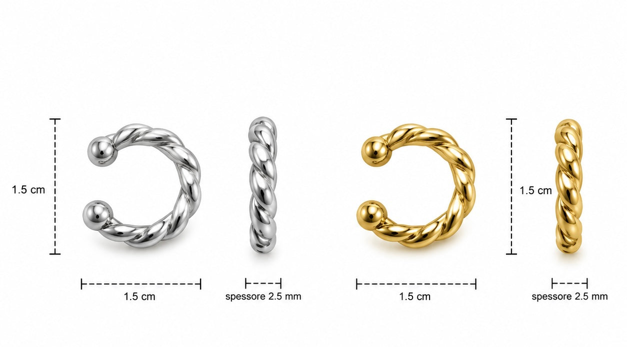 Earcuff INTRECCIO