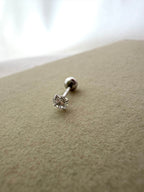 Mono orecchino PUNTO LUCE (4mm)