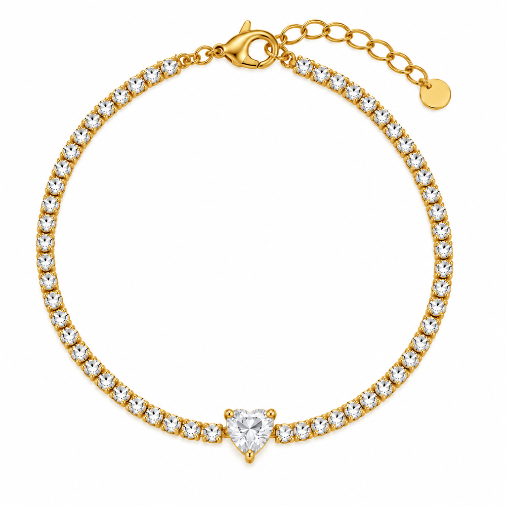 Bracciale TENNIS CUORE