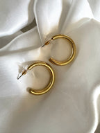 Orecchini TUBE HOOP 25mm