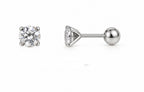 PIERCING per helix, flat, conch, tragus
