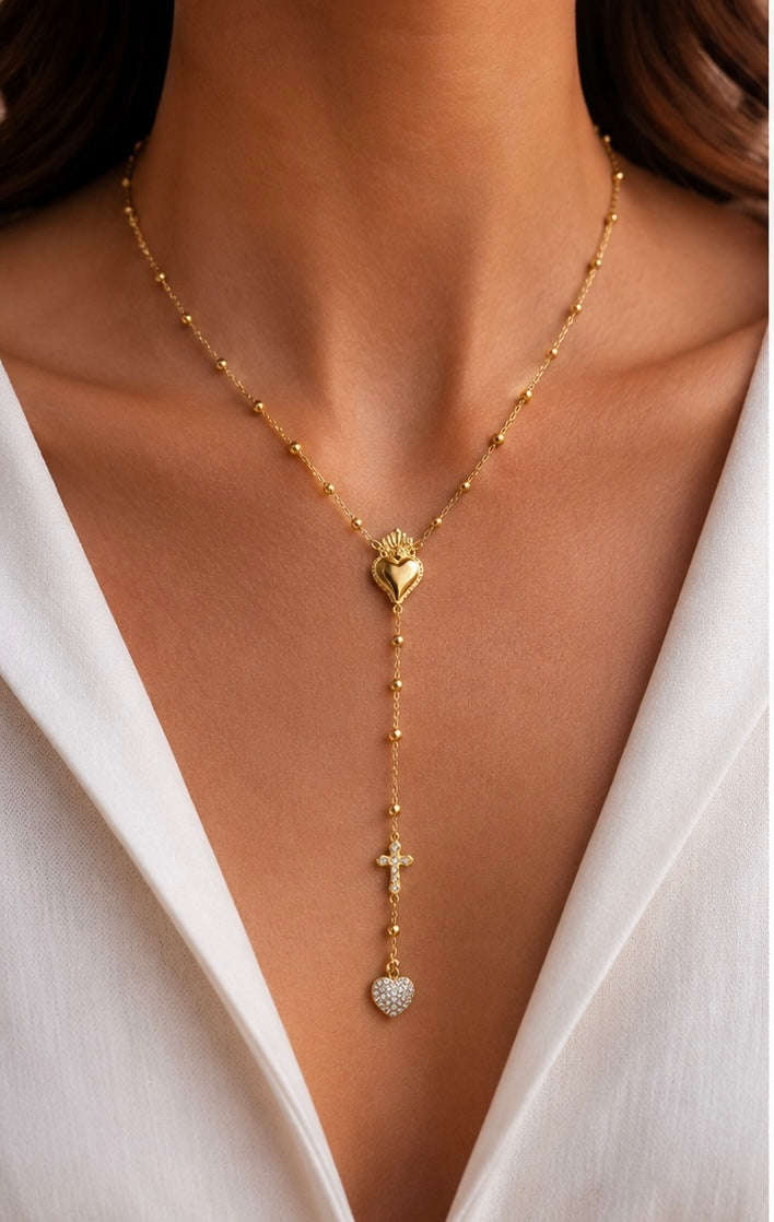 Collana ROSARIO CUORE