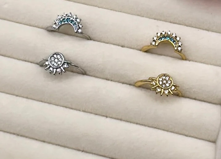 Anello SOLE E LUNA