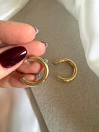 Orecchini TUBE HOOP 20 mm