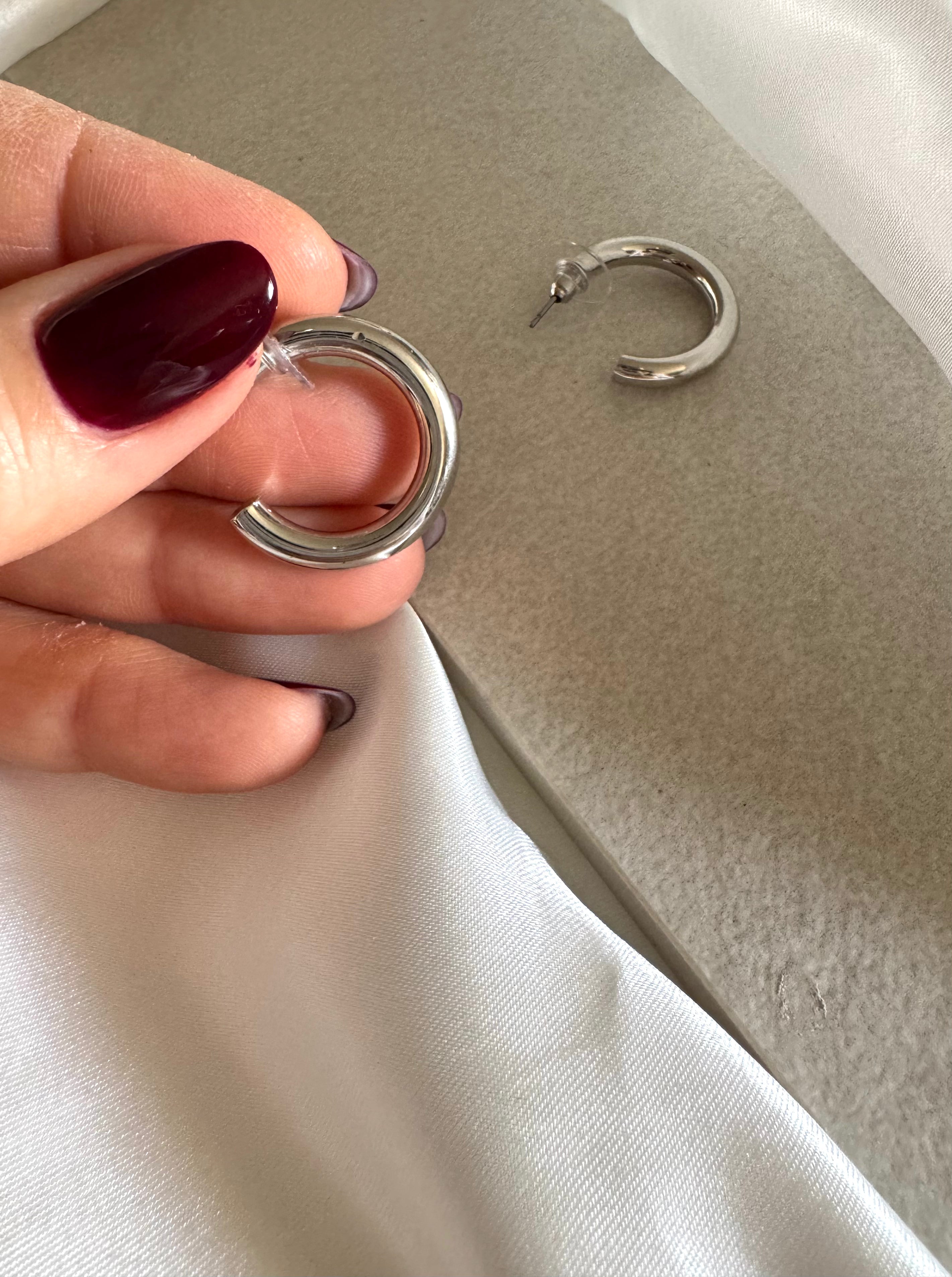 Orecchini TUBE HOOP 20 mm