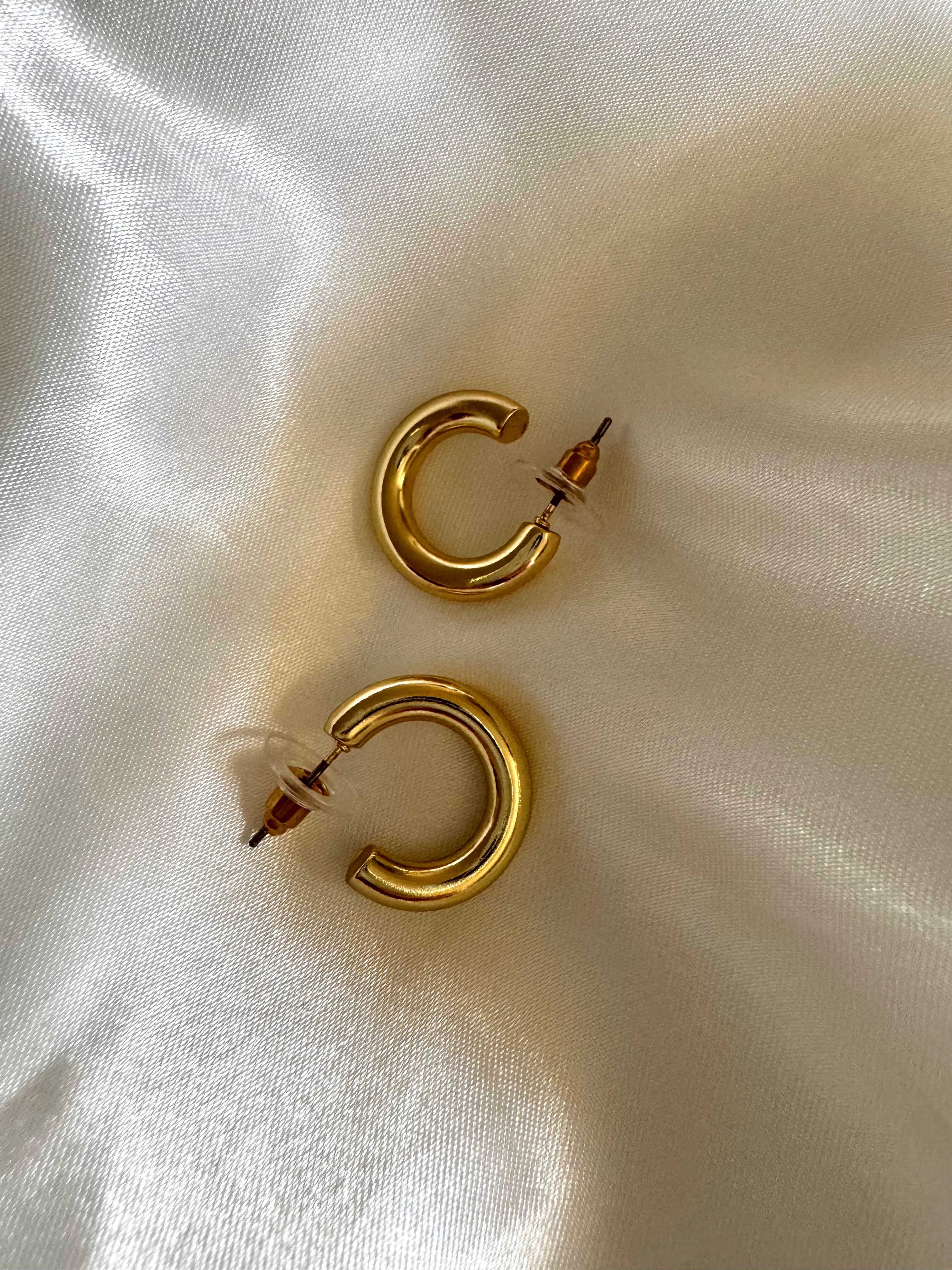 Orecchini TUBE HOOP  15 mm