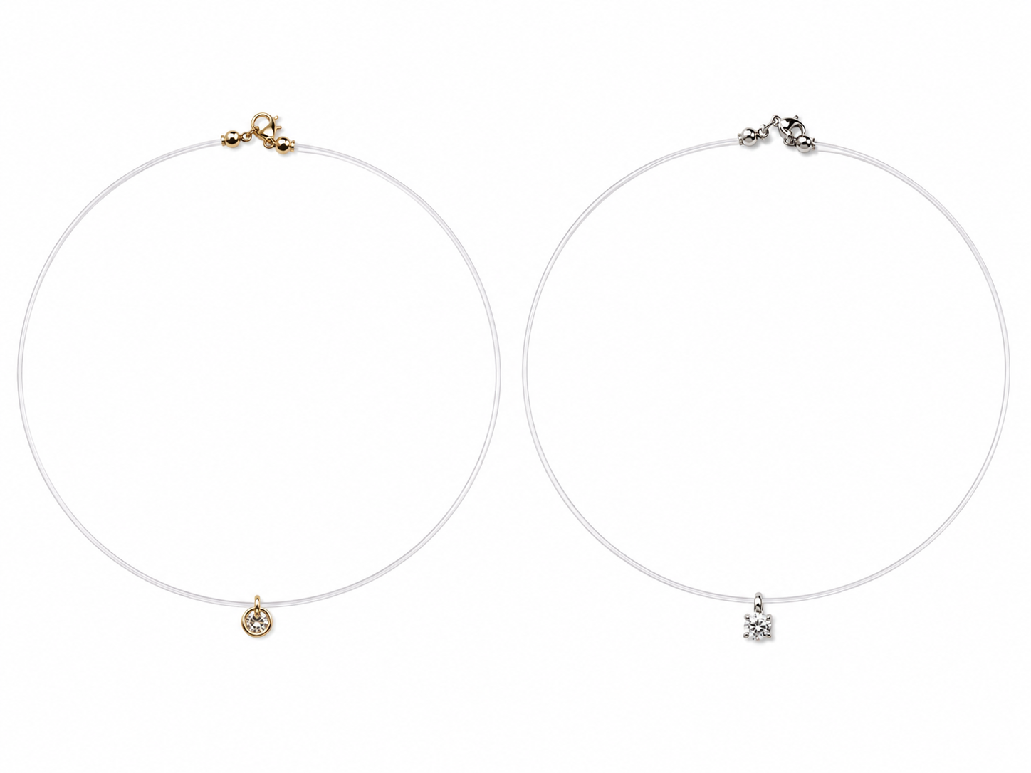 Collana trasparente DERA