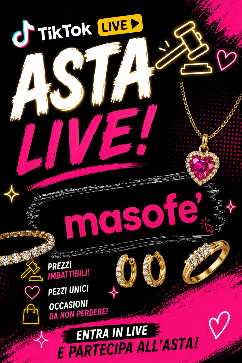 ASTA DI VARI GIOIELLI